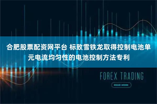 合肥股票配资网平台 标致雪铁龙取得控制电池单元电流均匀性的电池控制方法专利